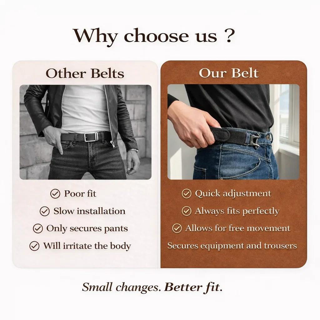 No-Buckle Belt